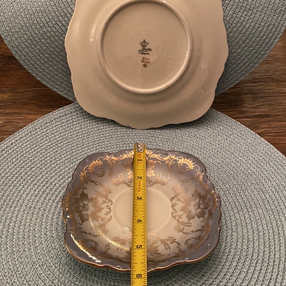 Vintage Alka Bavaria 3 piece set, Teacup, Saucer, and Plate - Picture 6 of 15
